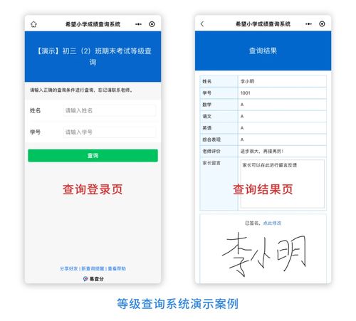 初中学生成绩查询系统,便捷高效的教育管理新工具