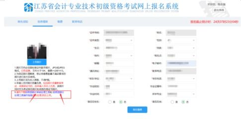 初级会计职称网上报名系统,流程、注意事项及常见问题解答