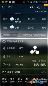 安卓系统中的天气软件,尽在掌握
